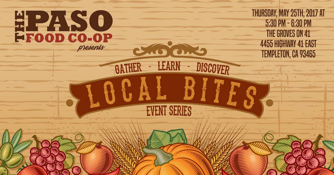 Local Bites event to learn more about the Paso Robles CO-OP